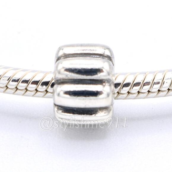 Authentic PANDORA ABSTRACT SILVER CLIP - 790163 - Picture 3 of 11